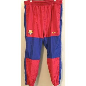 NIKE FC BARCELONA WOVEN SOCCER PANTS NWT. XXL